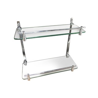 ชั้นวาง ชั้นกระจกติดผนัง 2 ชั้น MOYA 23612-Z01GLASS SHELF 2TIBER MOYA 23612-Z01