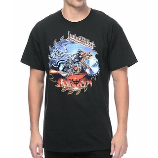 ขายดี!กระหน่ํา เสื้อยืดลําลอง แขนสั้น พิมพ์ลาย Judas Priest PAINKILLER Heavy Metal Band EApkdg51KPocie43S-5XL