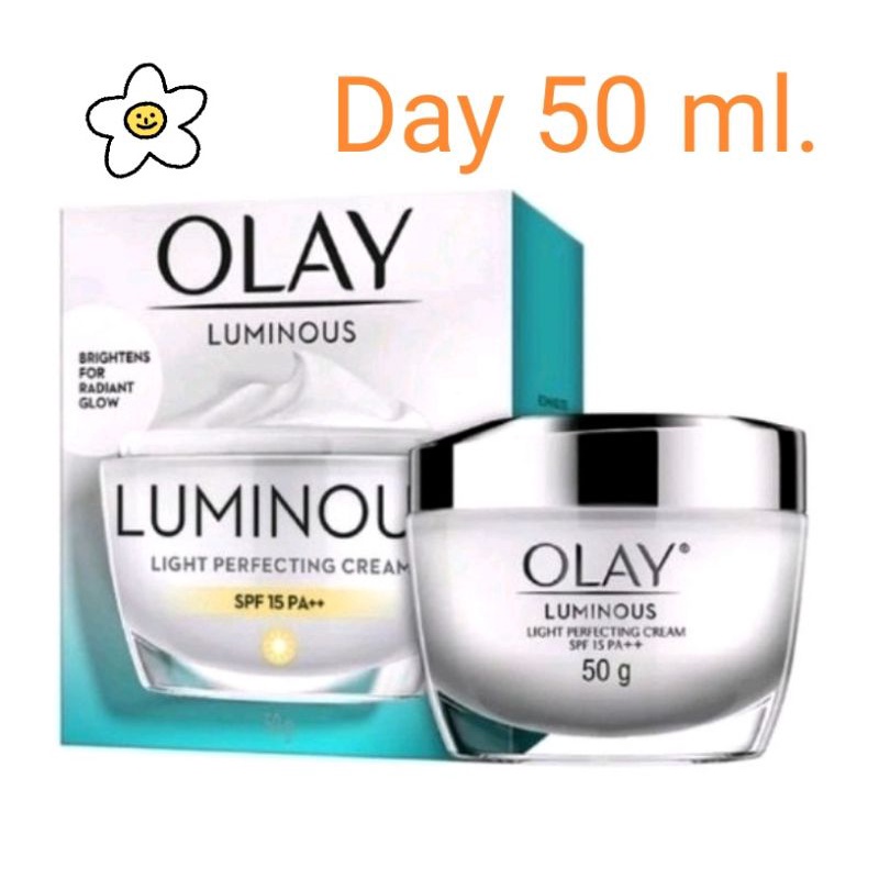 (50g.) exp.2027โอเลย์ลูมินัส ครีมกลางวัน Olay Luminous Brightening SPF15 PA+++ DayCream