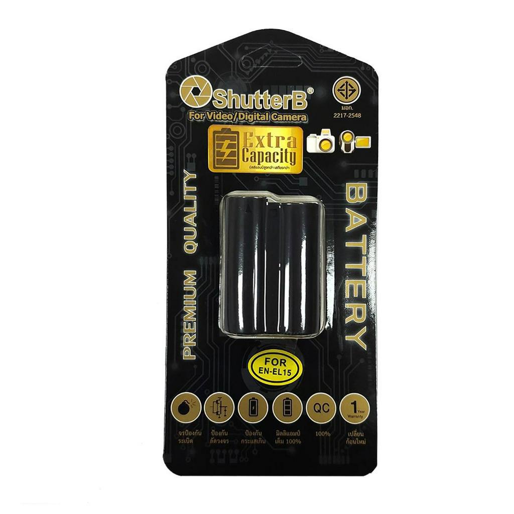 แบตเตอรี่ EN-EL15 Shutter B EXTRA Capacity Battery Nikon - photo_camera ...