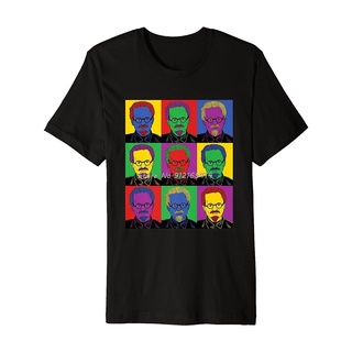 เสื้อยืดแขนสั้น คอกลม ผ้าฝ้าย พิมพ์ลาย Leon Trotsky Pop Art สไตล์วินเทจ สําหรับผู้ชาย และคู่รัก