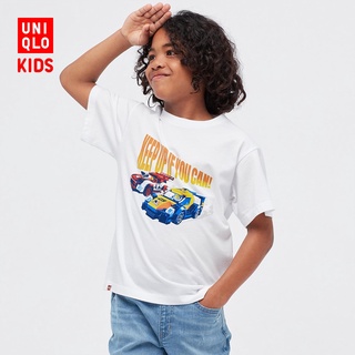 Uniqlo UT เลโก้ สําหรับเด็กผู้ชาย และเด็กผู้หญิง® เสื้อยืดแขนสั้น พิมพ์ลายเลโก้ 447283 Uniqloแฟชั่น