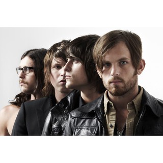 โปสเตอร์ Kings of Leon คิง ออฟ ลีออน โปสเตอร์ วอลเปเปอร์ ตกแต่งผนัง Poster โปสเตอร์วินเทจ โปสเตอร์วงดนตรี