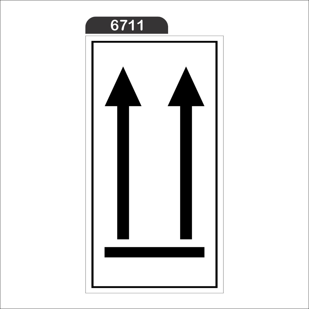 B3 WASTE LABEL สติ๊กเกอร์ 7X15 CM