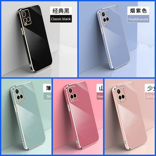 เคส Vivo Y21 เคส Vivo Y33S เคส Vivo Y21T เคส Vivo Y33T เคสโทรศัพท์ซิลิโคน tpu แบบนิ่ม ชุบไฟฟ้า กันกระแทก สําหรับ Vivo Y21 Y21S Y33S Y21T Y33T