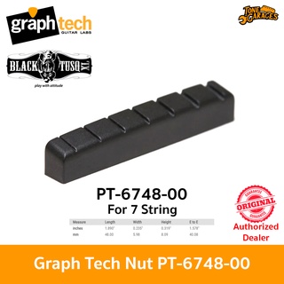 Graph Tech Black TUSQ XL 7 String Nut 48mm PT-6748-00 นัทกีต้าร์ 7 สาย