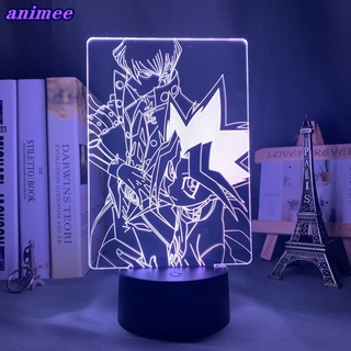 โคมไฟกลางคืน Led ลายการ์ตูนอนิเมะ Yu Gi Oh 3d หลากสีสัน สําหรับตกแต่งห้องนอน ของขวัญวันเกิด