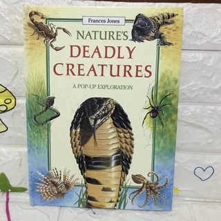 NATURE’S DEADLY CREATURES หนังสือความรู้ปกแข็ง