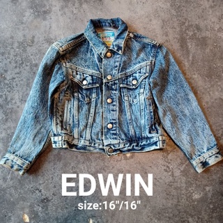 เสื้อยีนส์เด็กEdwinแท้ (มีพร้อมส่ง)