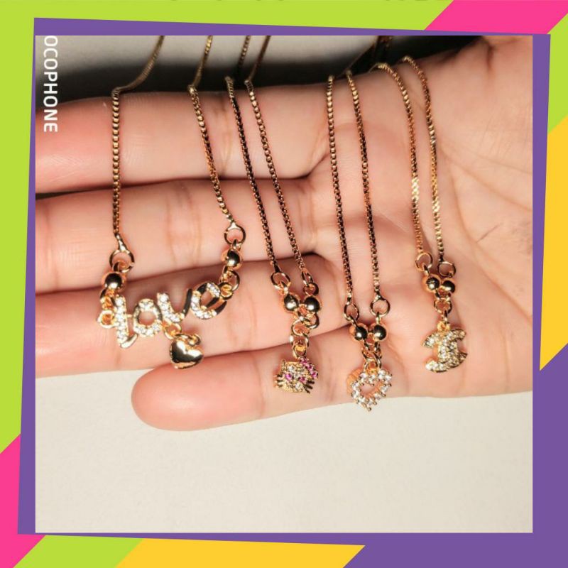 สร้อยคอ Xuping สําหรับเด็ก& 39; พร้อม