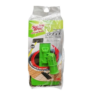 SCOTCH BRITE หัวไม้ขัดพื้นผนังพร้อมใยขัดดำ รุ่น XN002023762 SCOTCH BRITE Wall Scrubber with Black Scrubber XN002023762