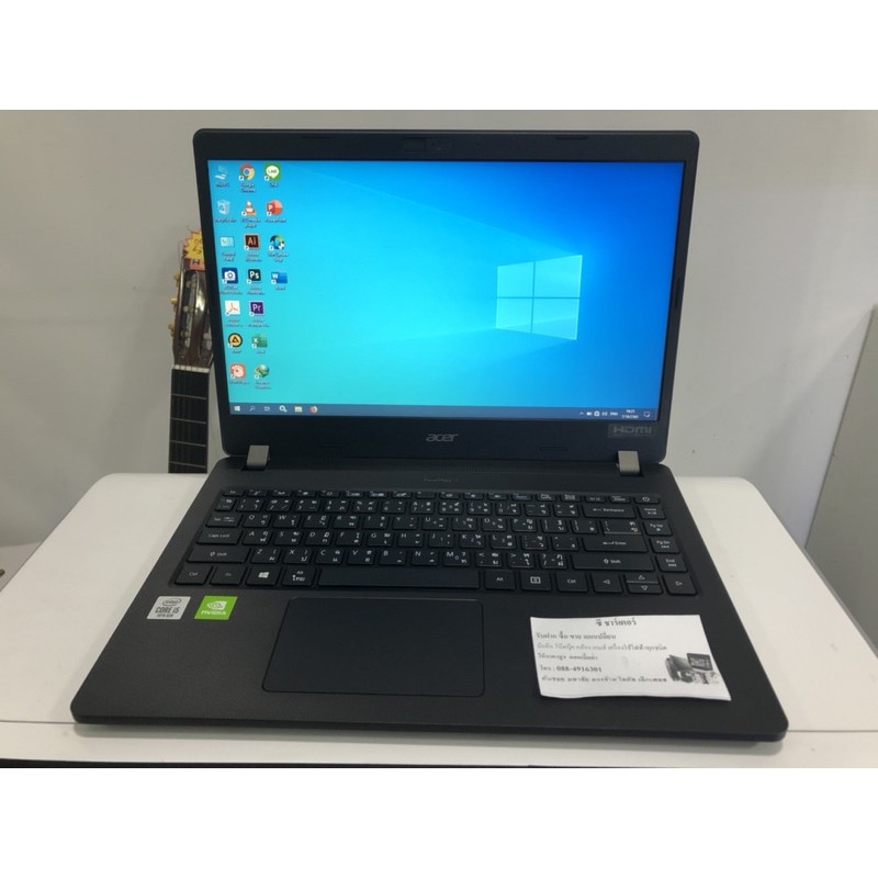 Notebook ACER TravelMate P214 I5-GEN10 สภาพใหม่ ประกันยาวๆ