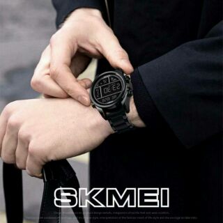 SKMEI(เอสเคมี่) ⌚⌚
‼️ กันน้ำ100%  
‼️ นาฬิกาดิจิตอล 
‼️ พร้อมกล่องเหล็ก 
‼️