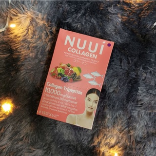 ⭐สินค้ามือ​ 1☝🏻[Nuui] Nuui collagen 10,000 mg. x 6 Sachet