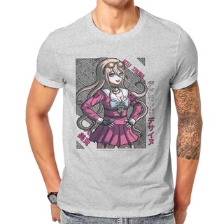 เสื้อยืดผ้าฝ้ายพิมพ์ลายขายดี เสื้อยืดคอกลม ผ้าฝ้าย พิมพ์ลาย Miu Iruma Danganronpa Bear Game ขนาดใหญ่ สไตล์วินเทจ แฟชั่นฤ