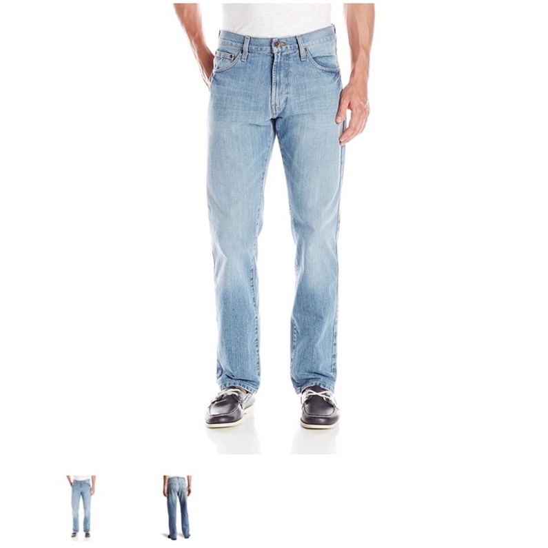 [พาส item] กางเกงยีนส์ NAUTICA คุณภาพสูงสําหรับผู้ชาย Baggy Straight Form.