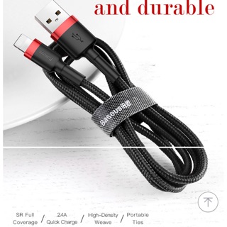 Baseus  Kevlar USB สำหรับ IOS 8pin