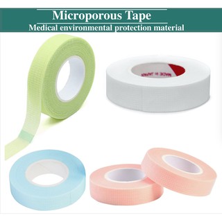 Lint Free Breathable Anti- Allergy Micropore Tape For Eyelash Extension Easy Tear Isolation Hypoallergenic tape For Grafting  eyelash Eyeliner Medical Tape