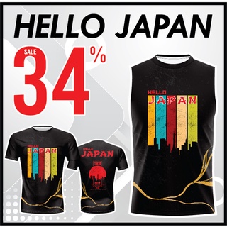 🌈โค้ดSENSEIOMGลด15%🌈เสื้อแขนสั้นพิมพ์ลาย(หน้า-หลัง) SENSEI ลายJAPAN14