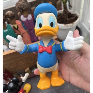 Donald Duck ตัวใหญ่ Disney แท้ มีจุดขยับ มีตำหนิรอยถลอกตามภาพ