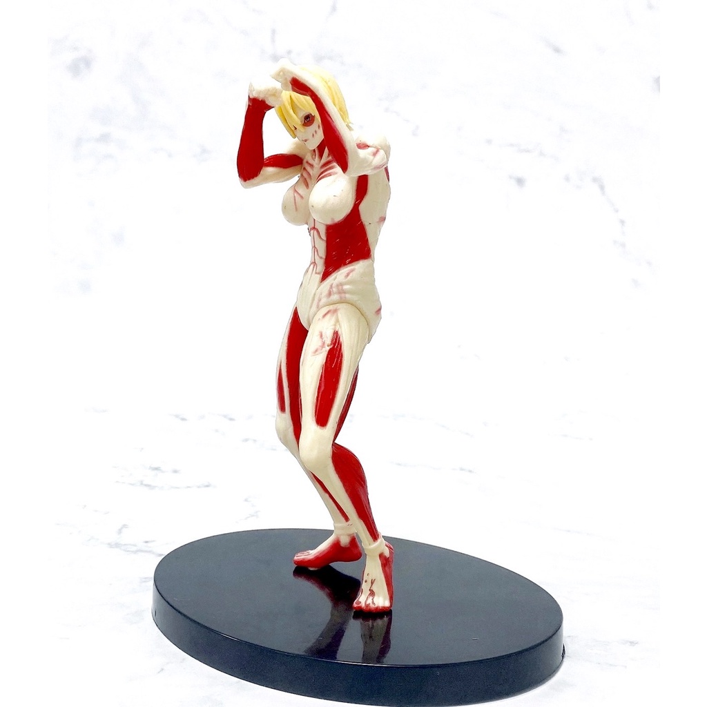 Attack On Titan Female Titan Fighting Figure Model 16 cm