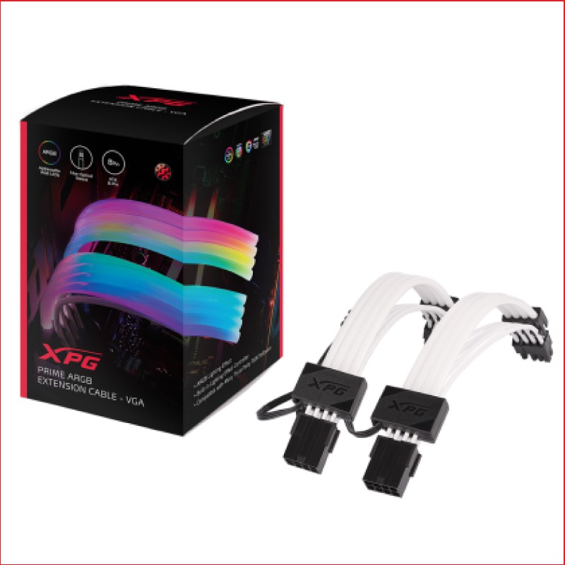 Adata XPG Prime ARGB 8 Pin x 2 สายไฟต่อขยาย VGA - ของแท้