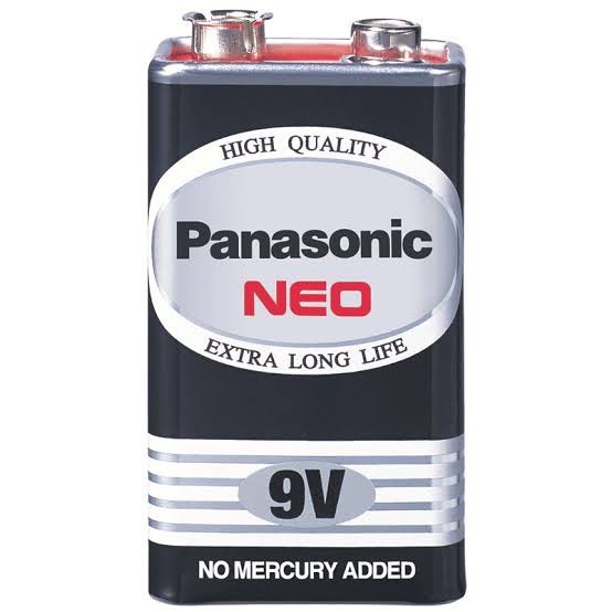 ถ่าน 9V สีดำ 6F22NT/1SL 9V (1 ก้อน) Panasonic NEO