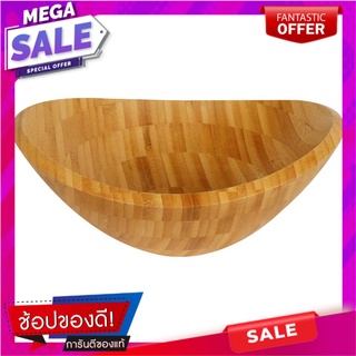 ชามสลัดไม้ไผ่ 9.5" BAMBOO BAMBOO อุปกรณ์ใส่อาหาร SALAD BOWL 9.5" BAMBOO BAMBOO