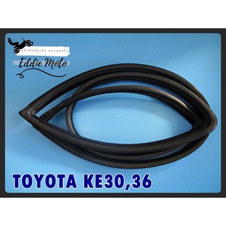 TOYOTA KE30 KE36 "REAR" WINDSHIELD GLASS SEAL WEATHERSTRIP RUBBER  // ยางขอบกระจกบานใหญ่หลัง สินค้าคุณภาพดี