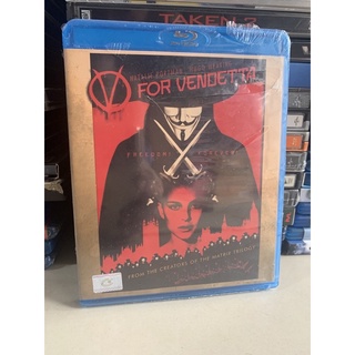 ( มือ 1 ) Blu-ray แท้ V For Vendetta : มีเสียงไทย บรรยายไทย