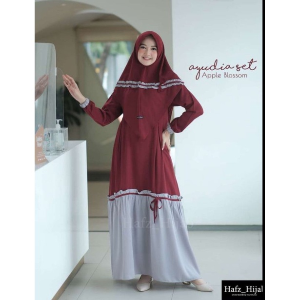 AYUDIA HIJAB SET GAMIS/ZITI CREP GAMIS/HIJAB SET GAMIS/HAFZ HIJAB GAMIS/SYARI GAMIS/HIJAB SET GAMIS/