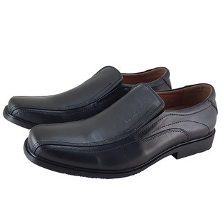 FREEWOOD BUSINESS SHOES รองเท้าคัชชู รุ่น 46-529 สีดำ (BLACK)