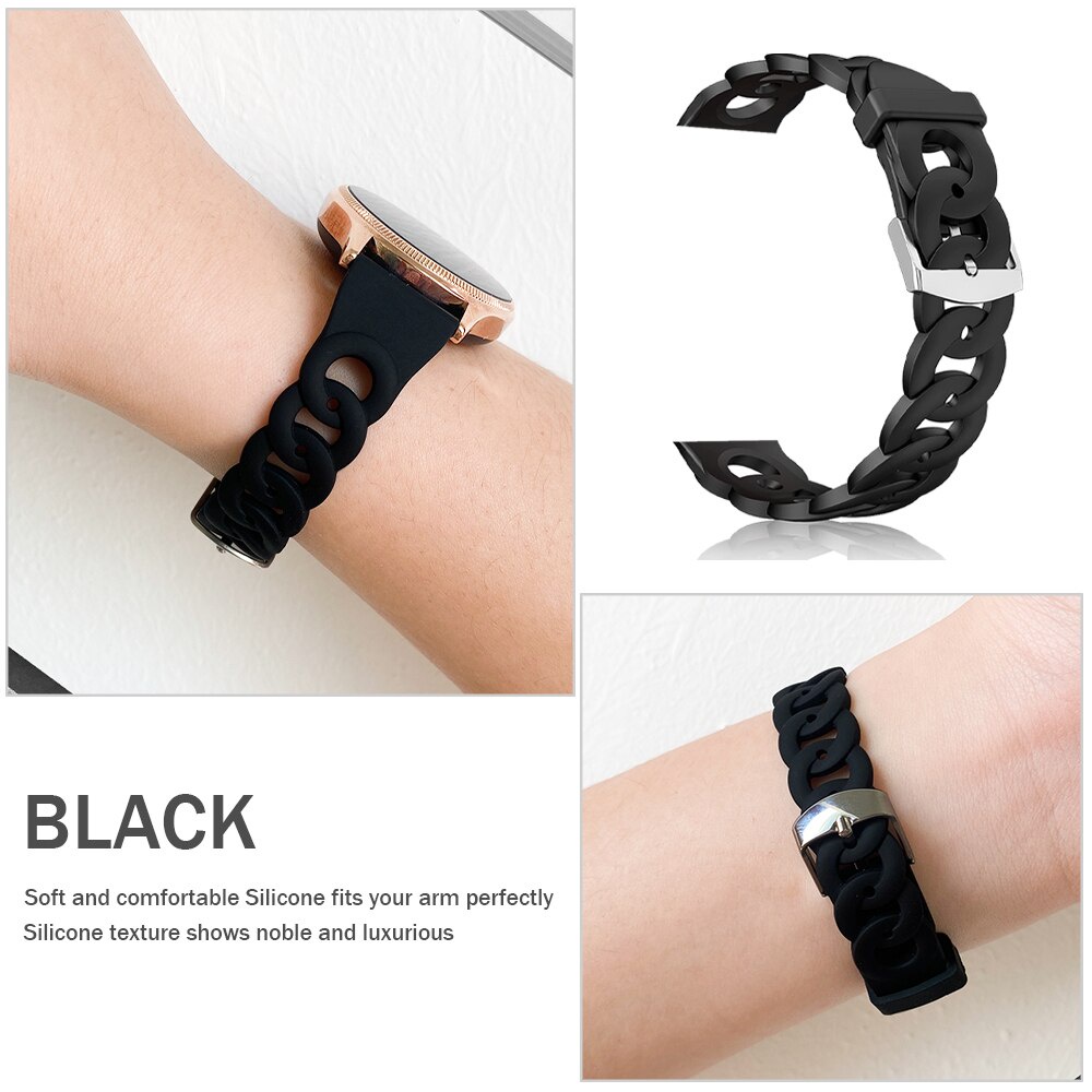 สายนาฬิกาข้อมือซิลิโคน สําหรับ Garmin Vivoactive 3 4 HR Garmin Sq Active Move Venu 2 20 มม. 22 มม.