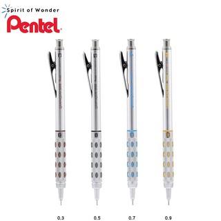 ดินสอกด Pentel Graphgear1000 0.3/0.5/0.7/0.9 มม.