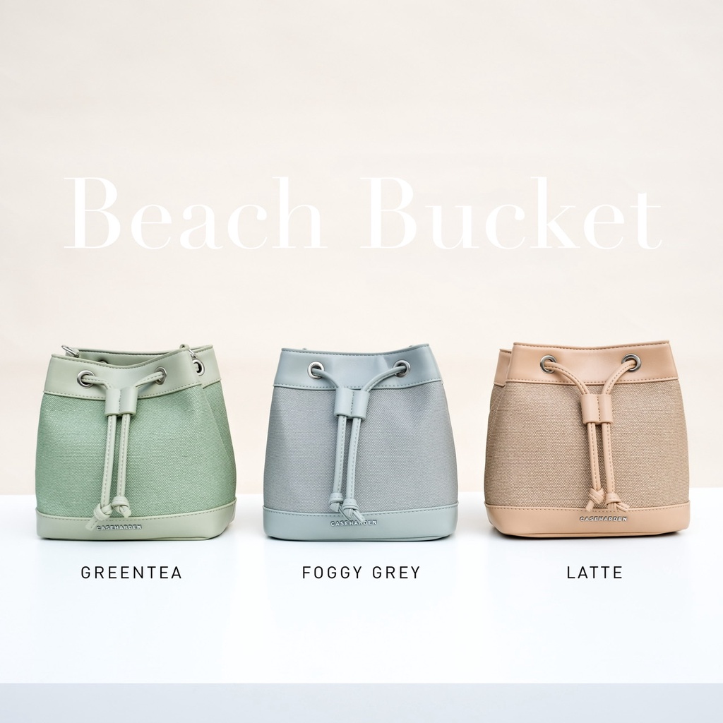 (ใช้โค้ด2D299MNลด63.) [Beach Bucket] Caseharden Beach Bucket Bag