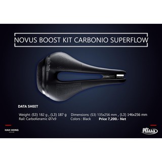 เบาะ Selle Italia รุ่น Novus Boost Kit Carbonio SuperFlow