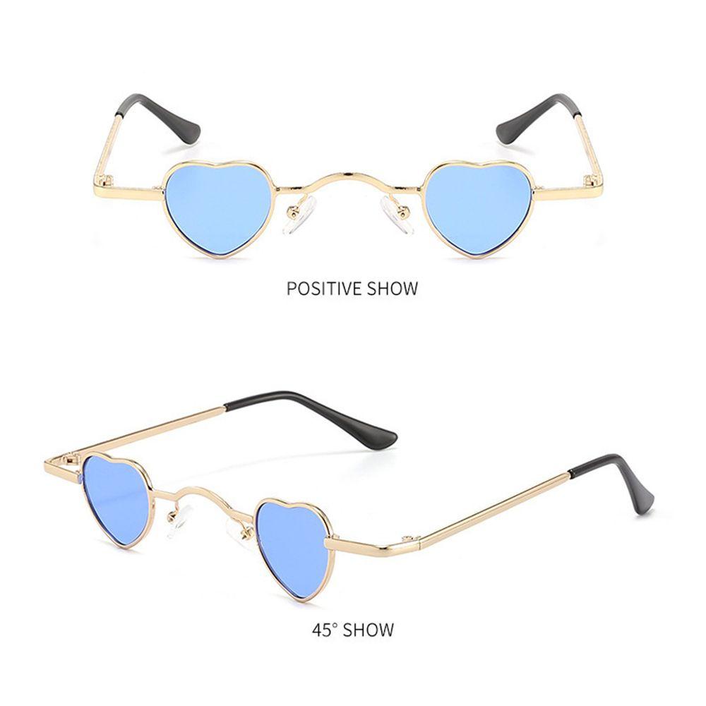 Susth แว่นตากันแดด กรอบโลหะ รูปหัวใจ สีแคนดี้ สไตล์ฮิปฮอป ย้อนยุค ราคา ถูกที่สุด ดีลบีเคเค แกลเลอรีภาพที่ 7