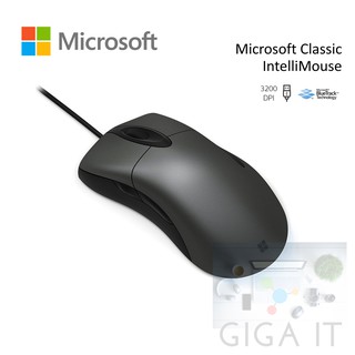 Microsoft Classic IntelliMouse (USB Cable, 3200 DPI) ประกัน Microsoft 1 ปี