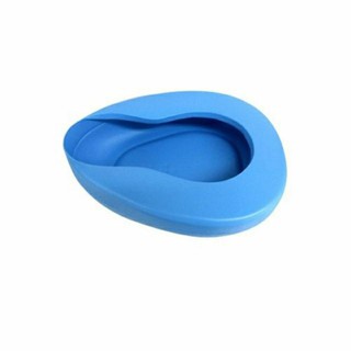 กระโถนพลาสติก (Plastic Bedpan) หม้อนอน พลาสติกแข็งพิเศษ สำหรับขับถ่าย