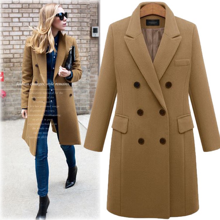 Winter Coat Women Casual Jackets, Stylish Warm Winter Coat Long