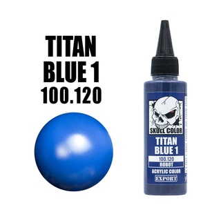 SKULL COLOR 100.120 Titan Blue 1 60 ml.