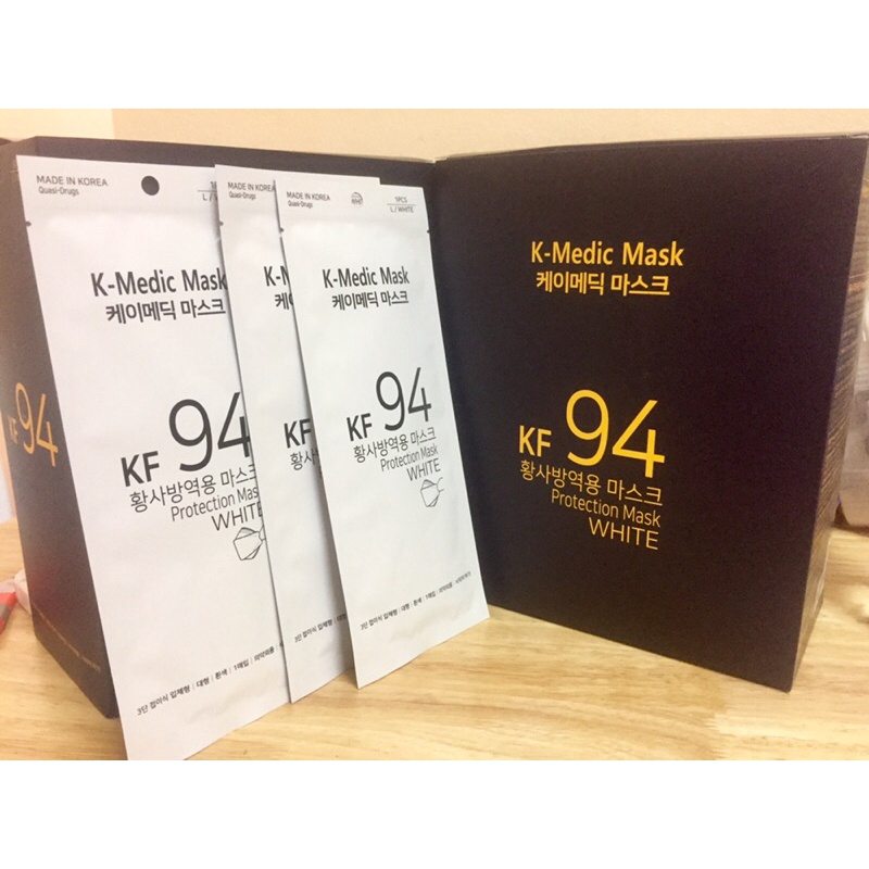 [พร้อมส่ง] แมส kf94 k-medic made in korea
