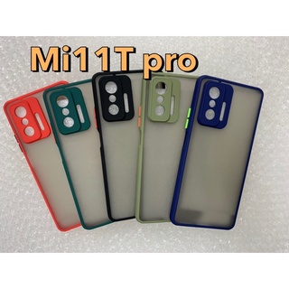 พร้อมส่งจ้า👉Mi11Tpro คสขอบนิ่มหลังแข็งขุ่นคลุมกล้อง For Xiaomi Mi11T/Mi11T Pro