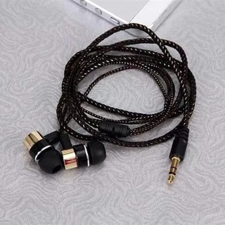 หูฟังชนิดใส่ในหู Mp3/MP4 พร้อมแจ็คไมโครโฟน 3.5 มม. สําหรับโทรศัพท์