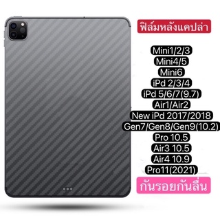 (F-004)ฟิล์มหลังกันรอยลายแคฟล่าสำหรับ iPadmini Air gen7(10.2…