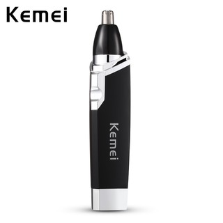 Kemei ปัตตาเลี่ยนไฟฟ้าสําหรับกําจัดขนจมูกผู้ชาย km - 6512