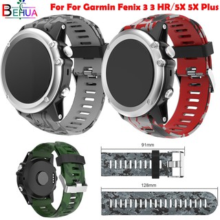 สายรัดข้อมือซิลิโคน Garmin Fenix 3 5 X 5 X Plus