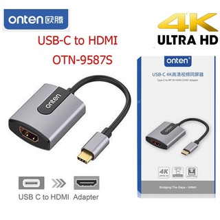 Onten อุปกรณ์เชื่อมต่อ Type-C to 4K*2K HDMI (UHD) รุ่น OTN-9587S