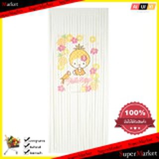 มู่ลี่ PVC ลายการ์ตูน ขนาด 80X200CM. สีขาว