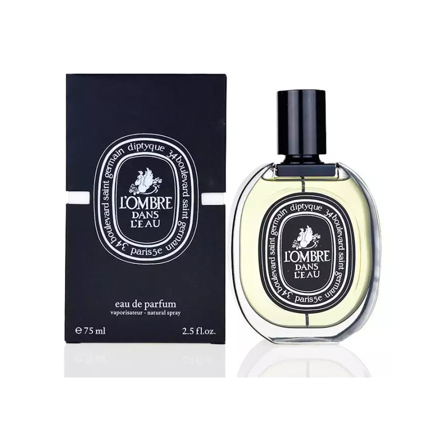 DIPTYQUE L’OMBRE DANS  L’EAU   EDP 75  ml. กล่องซีล ป้ายคิงพาวเวอร์ / ป้ายไทย